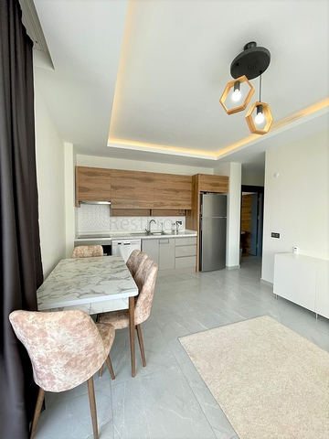 Furnished 1+1 apartment in Mahmutlar