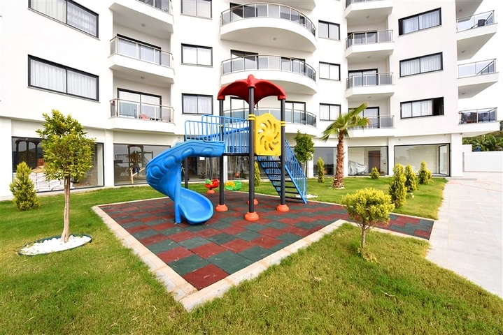 Furnished 1+1 apartment in Mahmutlar