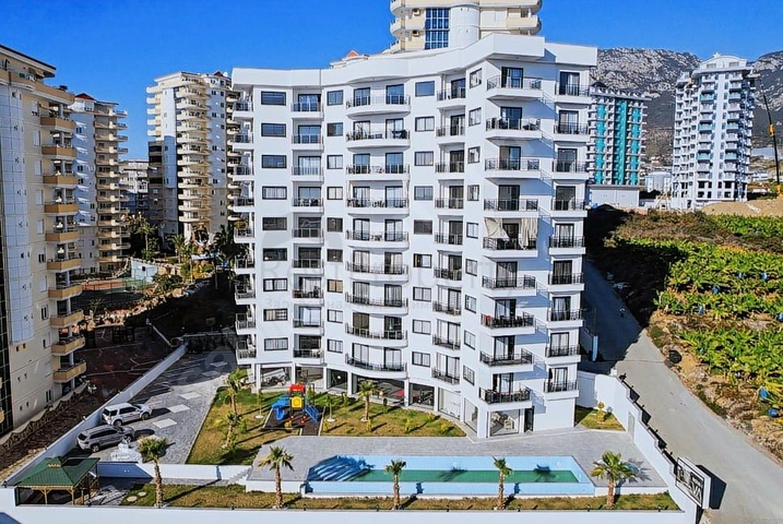 Furnished 1+1 apartment in Mahmutlar