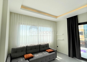 Furnished 1+1 apartment in Mahmutlar