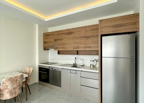 Furnished 1+1 apartment in Mahmutlar