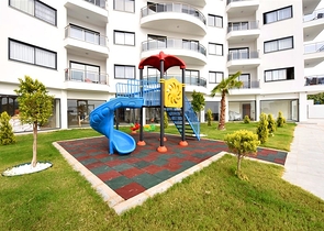 Furnished 1+1 apartment in Mahmutlar