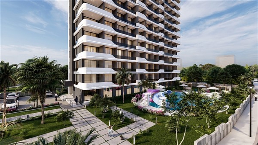 New project under construction in Erdemli district