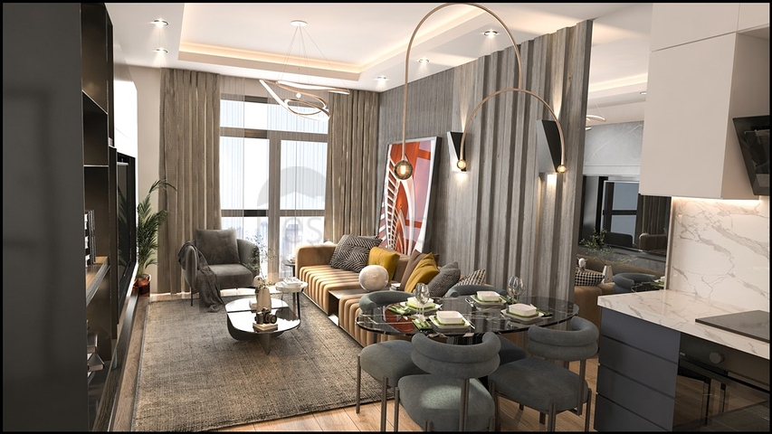 An investment project 400 m from the sea in the Erdemli area