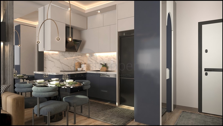 An investment project 400 m from the sea in the Erdemli area