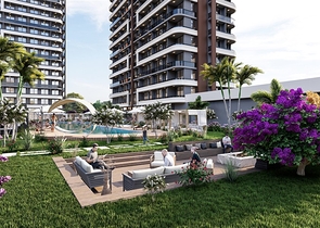 An investment project 400 m from the sea in the Erdemli area