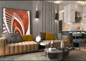 An investment project 400 m from the sea in the Erdemli area