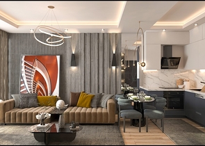 An investment project 400 m from the sea in the Erdemli area