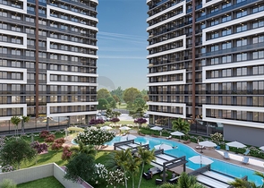 An investment project 400 m from the sea in the Erdemli area