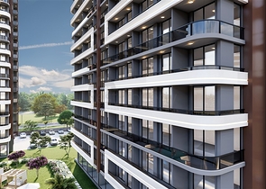 An investment project 400 m from the sea in the Erdemli area