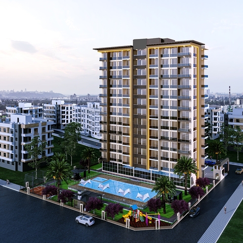 New residential complex in Tomyuk district