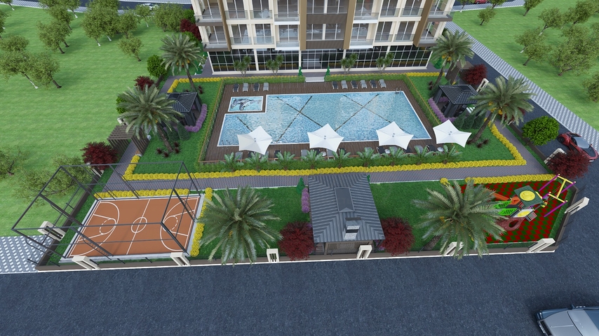 New residential complex in Tomyuk district