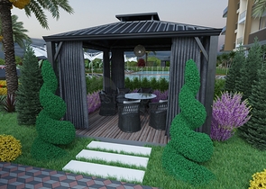 New residential complex in Tomyuk district