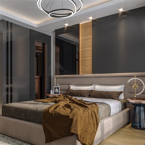 Apartments in a ready-made residential complex in the Teje microdistrict of Mersin