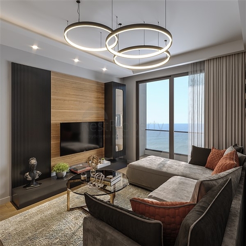 Apartments in a ready-made residential complex in the Teje microdistrict of Mersin