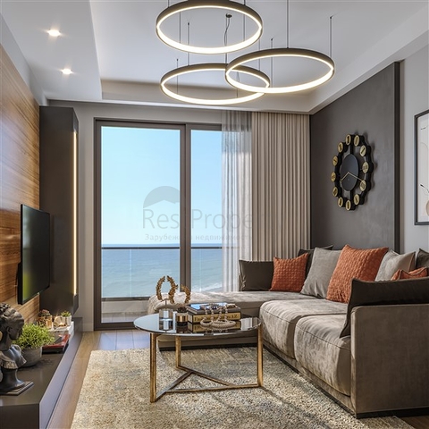 Apartments in a ready-made residential complex in the Teje microdistrict of Mersin