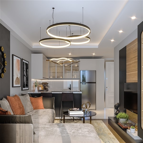 Apartments in a ready-made residential complex in the Teje microdistrict of Mersin