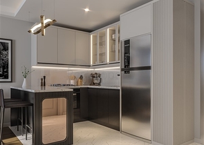 Apartments in a ready-made residential complex in the Teje microdistrict of Mersin