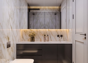 Apartments in a ready-made residential complex in the Teje microdistrict of Mersin