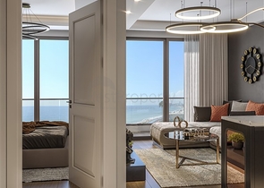 Apartments in a ready-made residential complex in the Teje microdistrict of Mersin