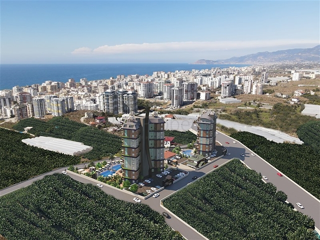 1+1 apartment in Mahmutlar district