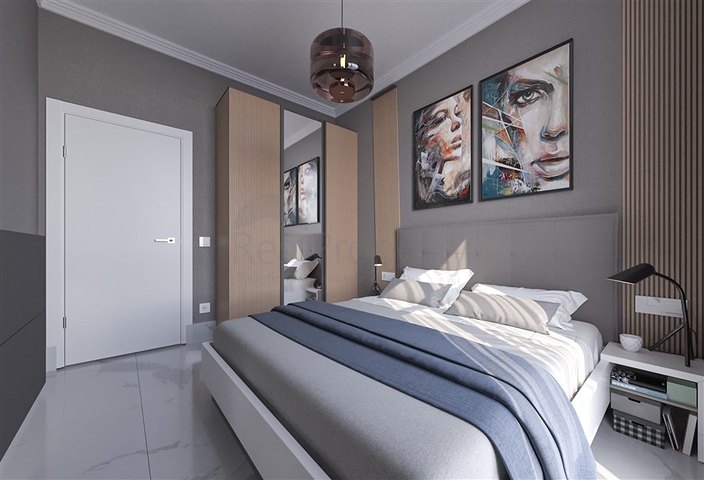 1+1 apartment in Mahmutlar district