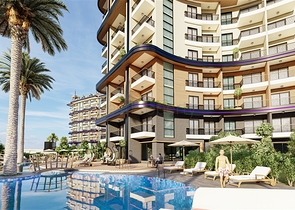 1+1 apartment in Mahmutlar district