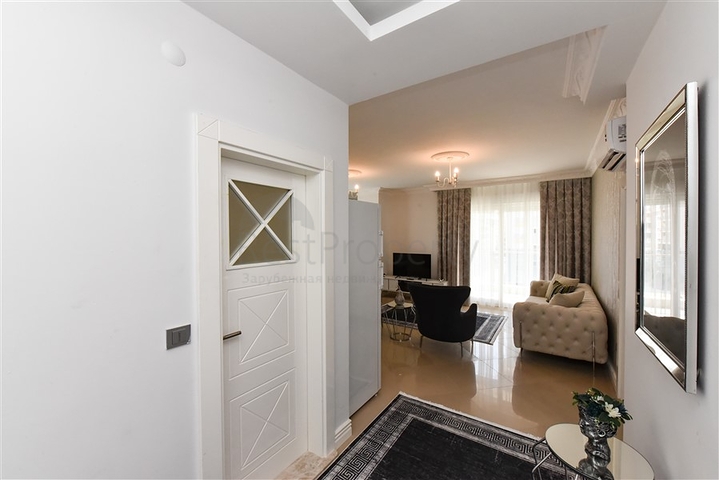 1+1 apartment with a residential complex from a popular developer