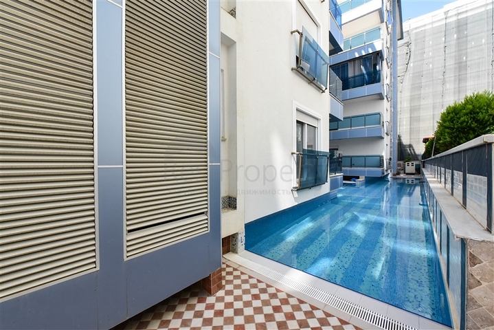 1+1 apartment with a residential complex from a popular developer