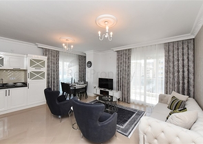 1+1 apartment with a residential complex from a popular developer