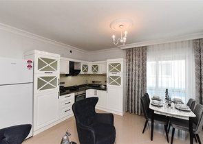 1+1 apartment with a residential complex from a popular developer