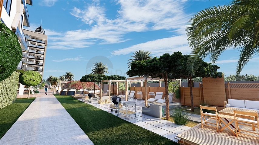  1+1 apartment in a complex under construction in the Pajallar area