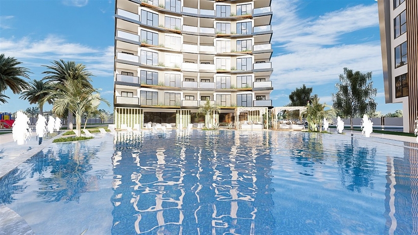  1+1 apartment in a complex under construction in the Pajallar area