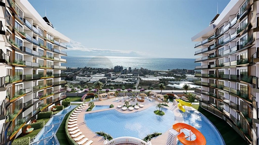  1+1 apartment in a complex under construction in the Pajallar area