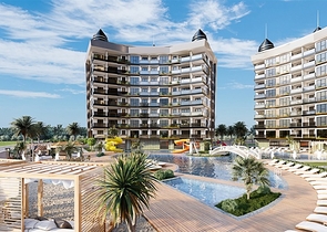  1+1 apartment in a complex under construction in the Pajallar area