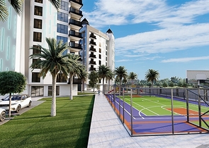  1+1 apartment in a complex under construction in the Pajallar area