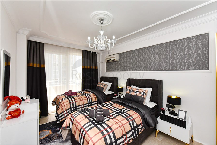 Two-bedroom apartment in the very center of Mahmutlar