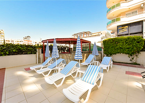 Two-bedroom apartment in the very center of Mahmutlar