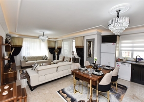 Two-bedroom apartment in the very center of Mahmutlar