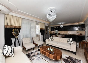 Two-bedroom apartment in the very center of Mahmutlar