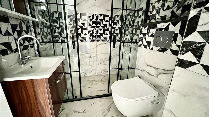 One-bedroom apartment in a new complex with infrastructure