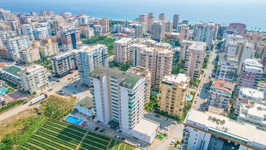 Furnished 2+1 apartment with separate kitchen in Mahmutlar district