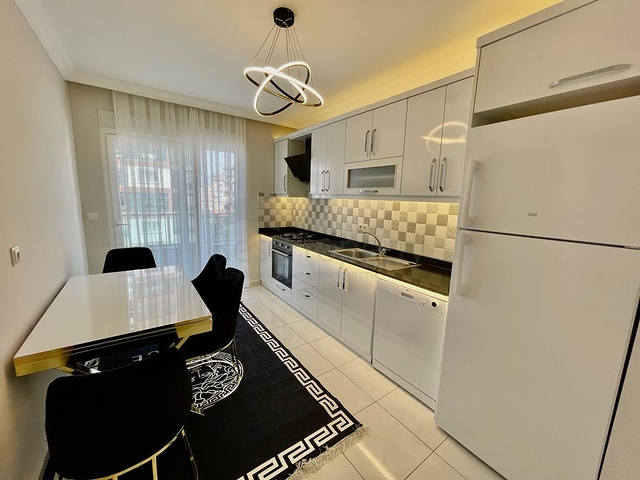 Furnished 2+1 apartment with separate kitchen in Mahmutlar district