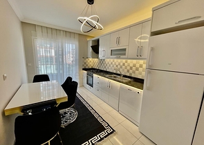 Furnished 2+1 apartment with separate kitchen in Mahmutlar district