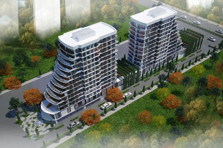 A 1+1 apartment is offered for sale in a ready-made residential complex in Bagcılar district