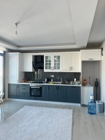 A 1+1 apartment is offered for sale in a ready-made residential complex in Bagcılar district