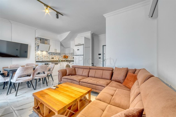 3+1 penthouse in Oba area open for residence permit