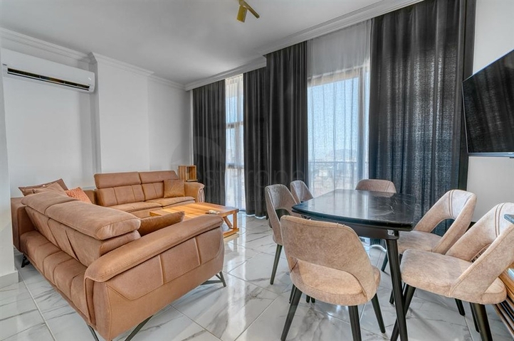 3+1 penthouse in Oba area open for residence permit