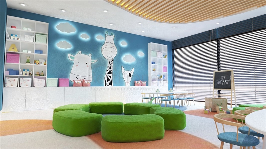 One-bedroom apartment in a new complex in Oba district