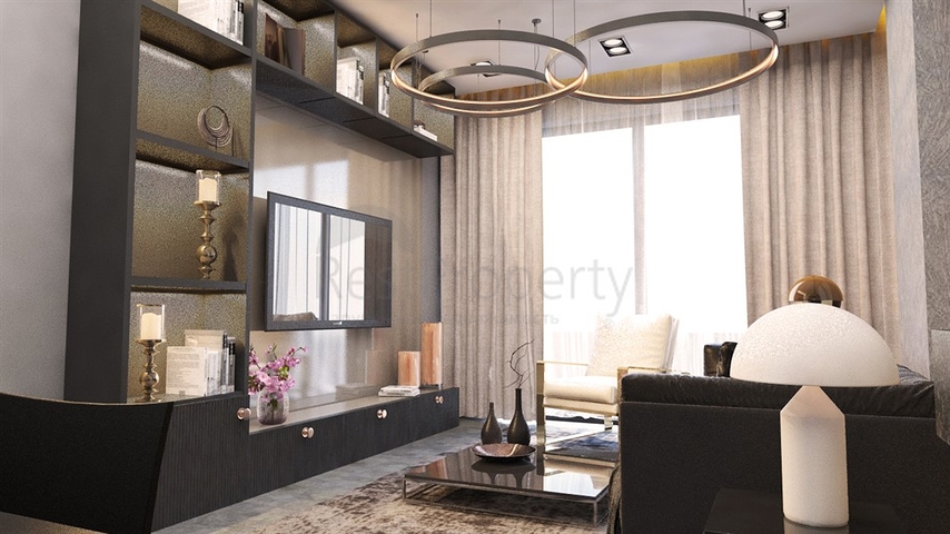 One-bedroom apartment in a new complex in Oba district